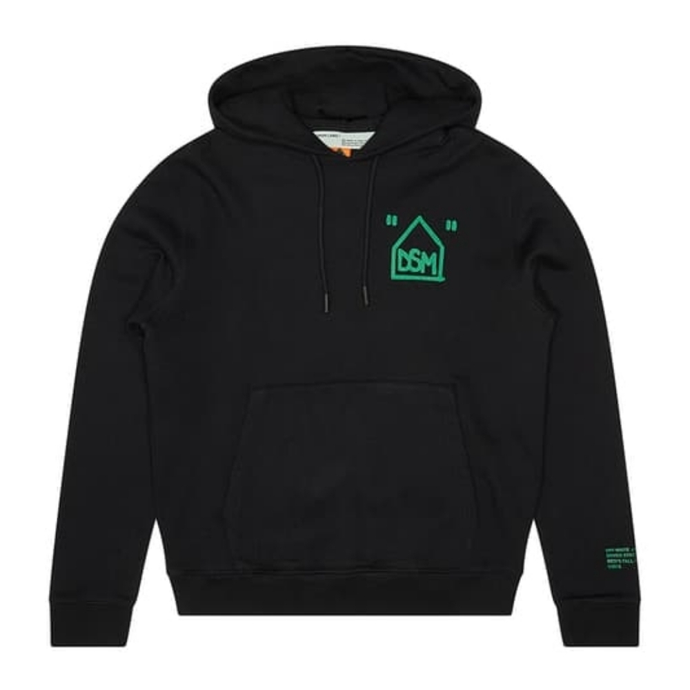 RARE DSWT Off-White Dover Street Market Green Gradient Hoodie Womens XS/S